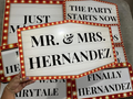 Custom Party Marquee Sign