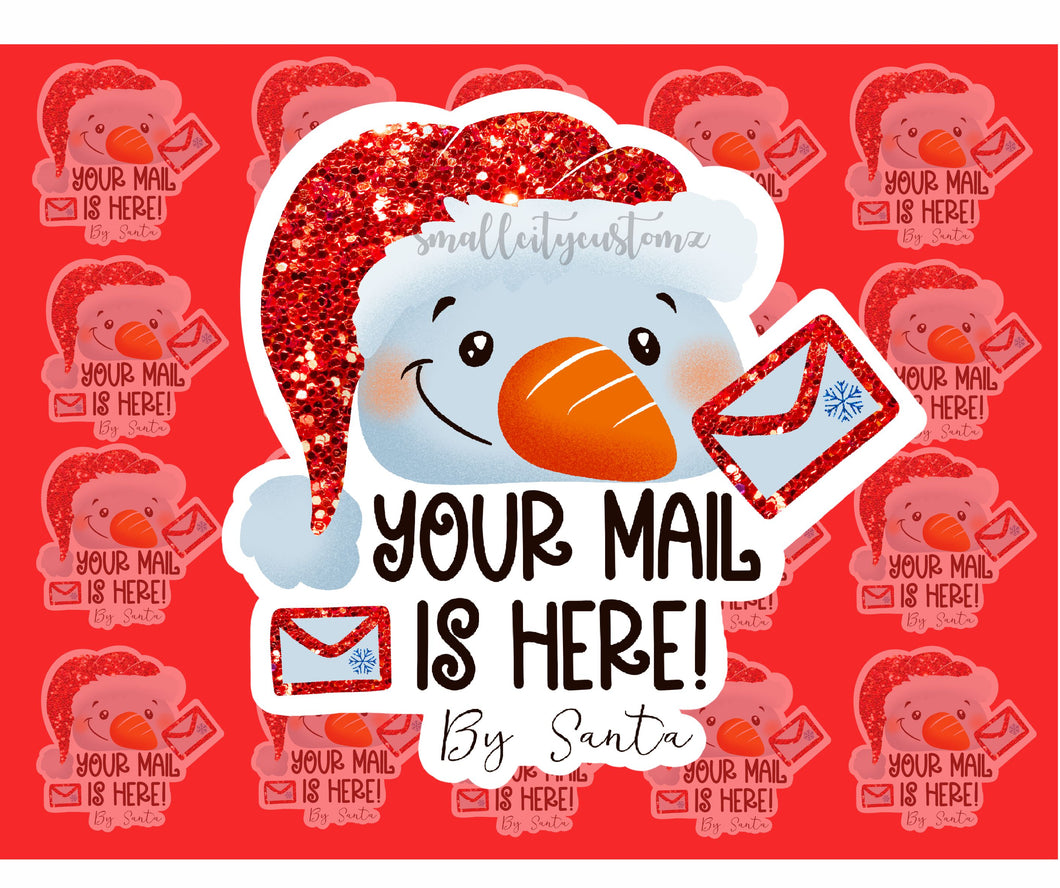 Snowman your mail is here - 066