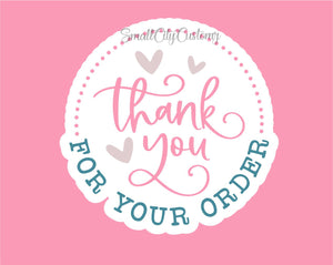 Thank you for your order - 080