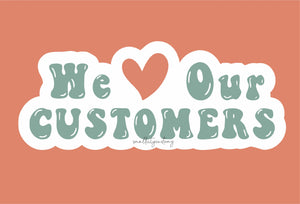 We love our Customers - 114