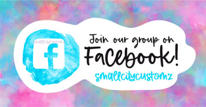 Join Facebook Group - Custom Sticker