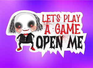 Let's play a game - 010