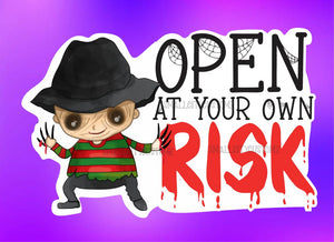 Freddy Open at your own Risk - 012